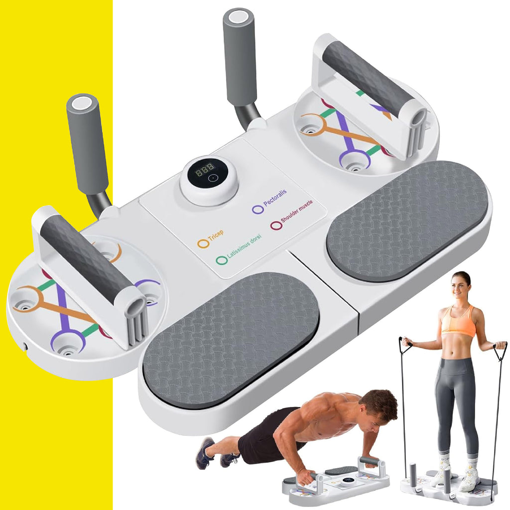 💪 FitZone Pro: Tabla Multifuncional de Entrenamiento con Cuerda Elástica 💪