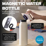 Ringo Pro: Botella Inteligente 2 en 1 con Soporte Magnético para Teléfono 📱💧